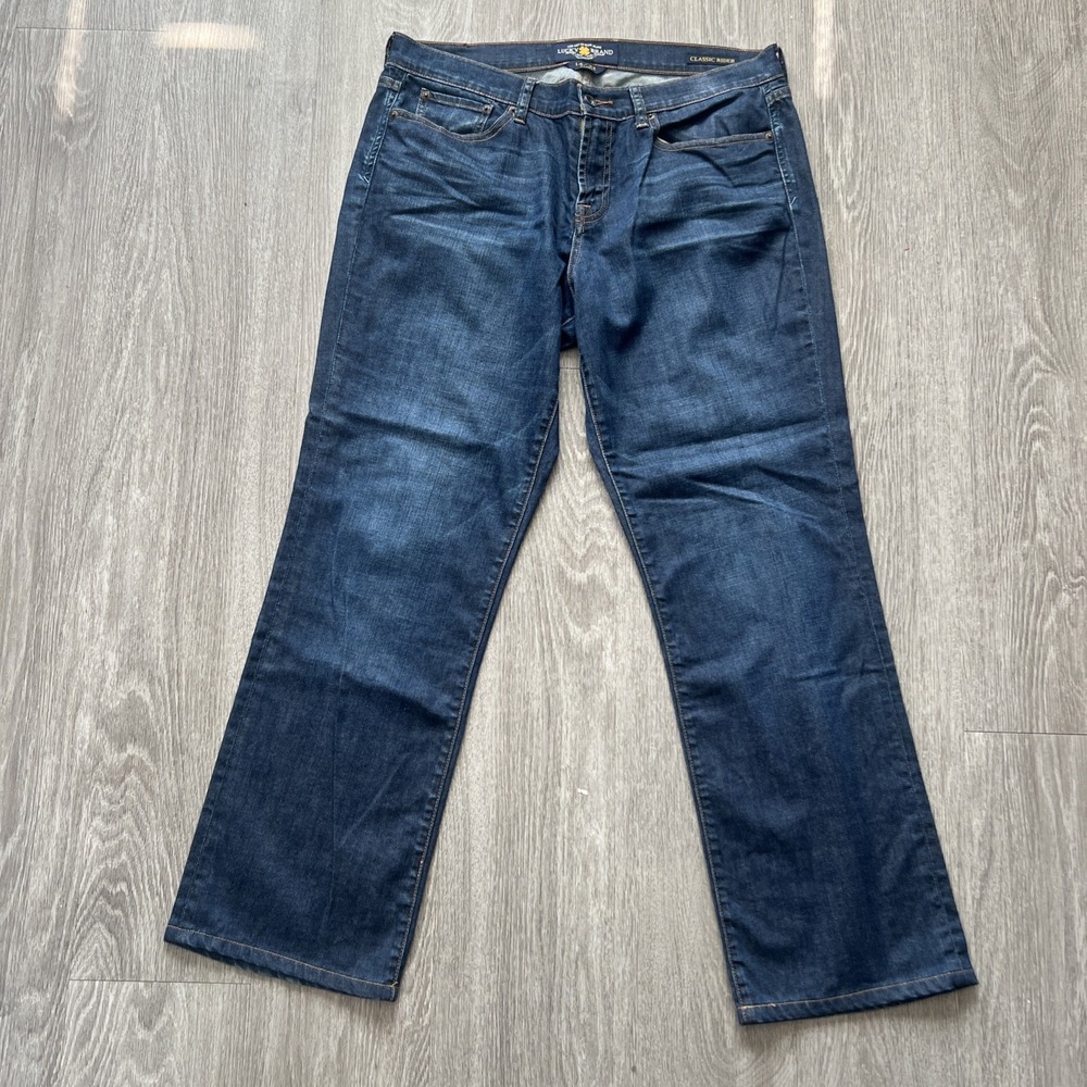 Lucky Brand Classic Rider Women's 14/32 Xlong Bootcut Jeans Casual Preppy